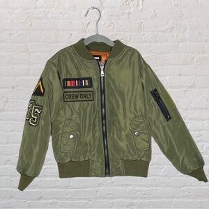 Hudson Patched Bomber Jacket
